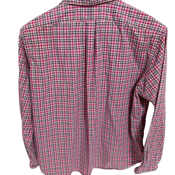 Ralph Lauren Classic Fit Shirt Long Sleeve Button Up Mens 2XL Checkered - Picture 6 of 6